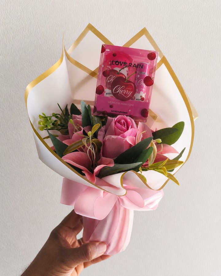 Buquê Rosas Cherry Perfumadas